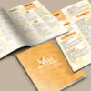 Brochure, Catalog, Book Cover and Interior Layout, Food Menus