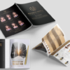 Brochure, Catalog, Book Cover and Interior Layout, Food Menus